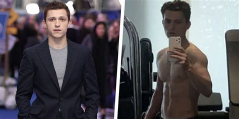 tom holland body transformation.